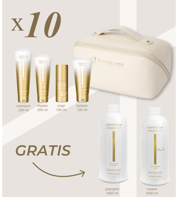 PAKIET 10 x ZESTAW EMPOWER + GRATIS SZAMPON 1 L, MASKA 1 L