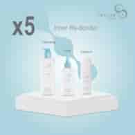 INNER RE-BONDER - KILKUMINUTOWA TERAPIA ODBUDOWUJĄCA 5 X ZESTAW DO DOMU