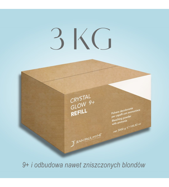 PROSZEK ROZJAŚNIAJĄCY CRISTAL GLOW 3 kg
